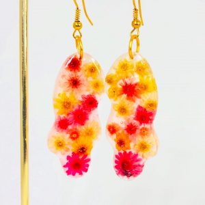 Fleurs roses et blanches